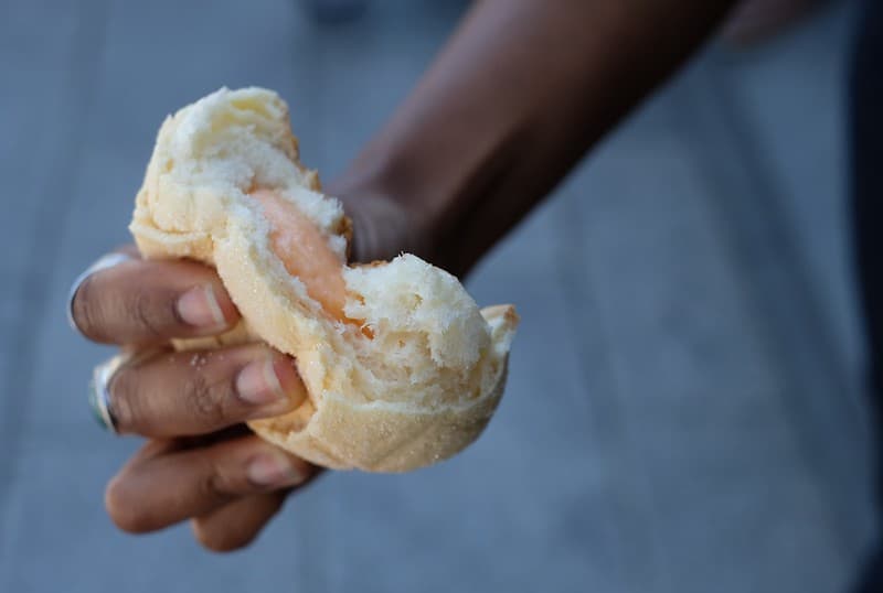 Bánh mì dưa lưới tại Ginza
Kimuraya.