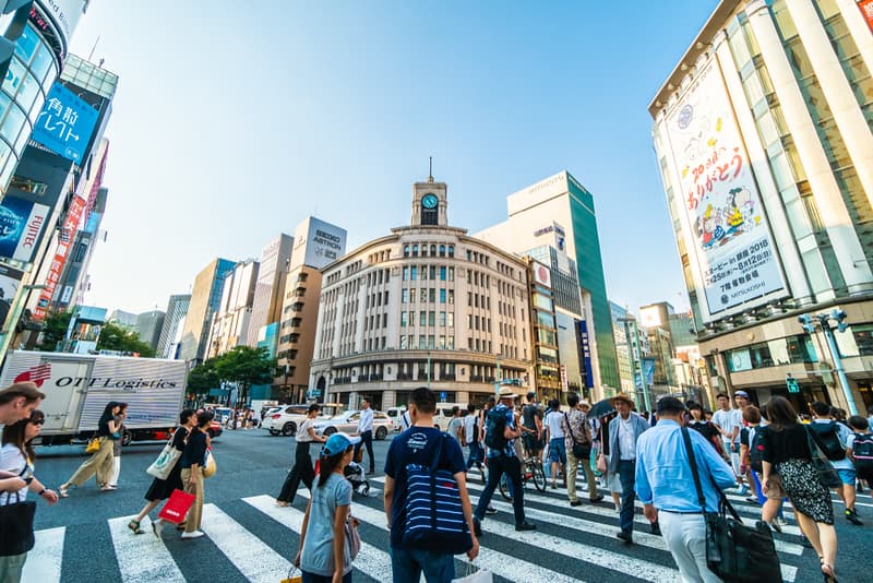 Ginza. Editorial credit: Stockforlife /
Shutterstock.com