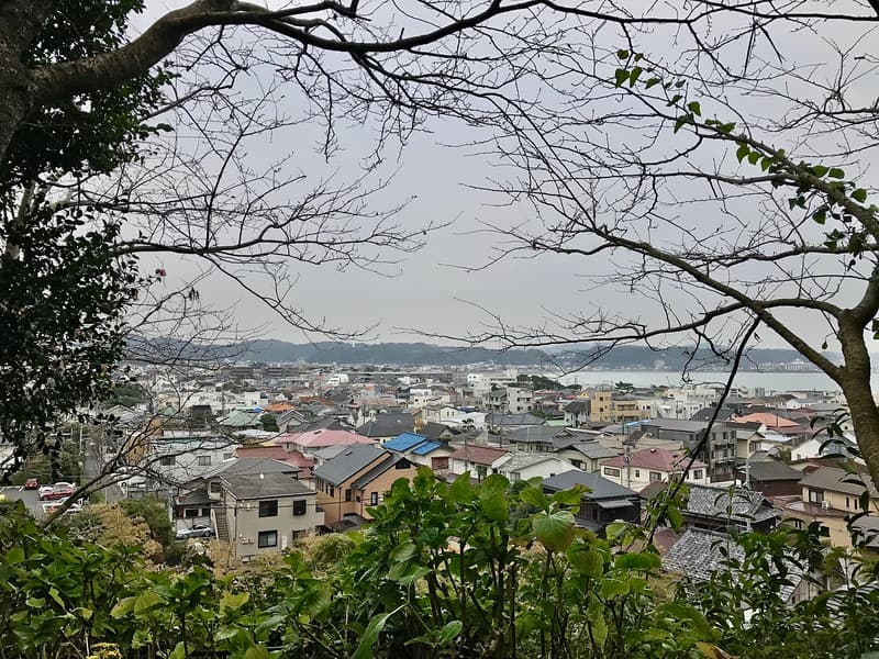 Cảnh quan từ đỉnh Đền Hasedera.
