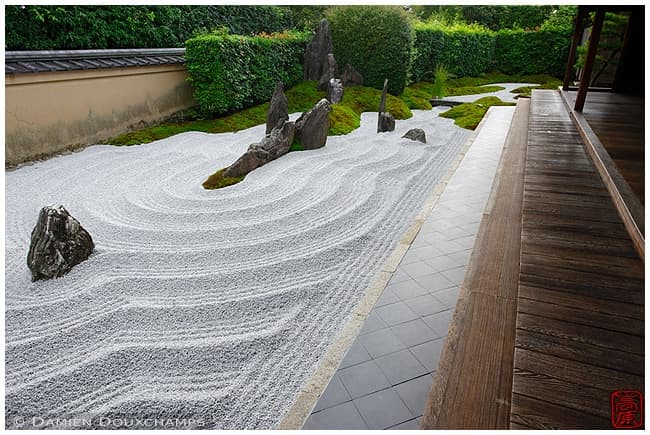 Ngôi chùa thiền Zuiho-in, trong khu vực Daitoku-ji, Kyoto