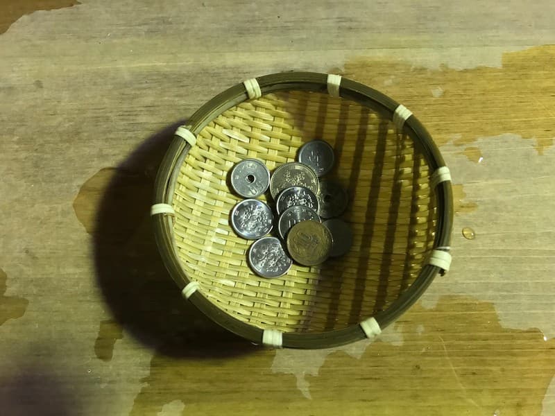 Rửa tiền trong giỏ mây.