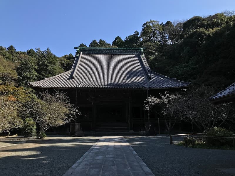 Điện chính tại
Myohonji.