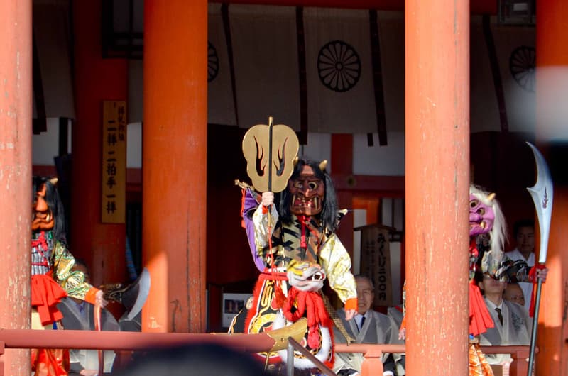 Demons overtaking HeianShrine