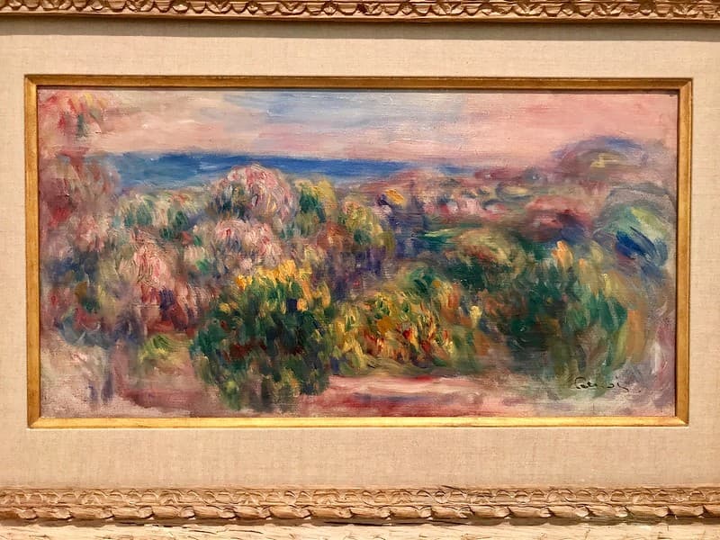 Phong cảnh của
Renoir.