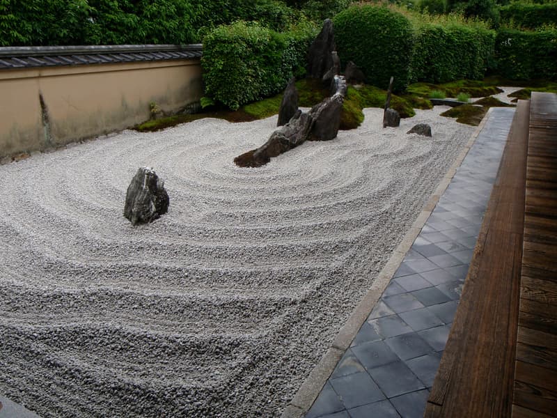 Ngôi chùa thiền Zuiho-in trong khu vực Daitoku-ji, Kyoto
