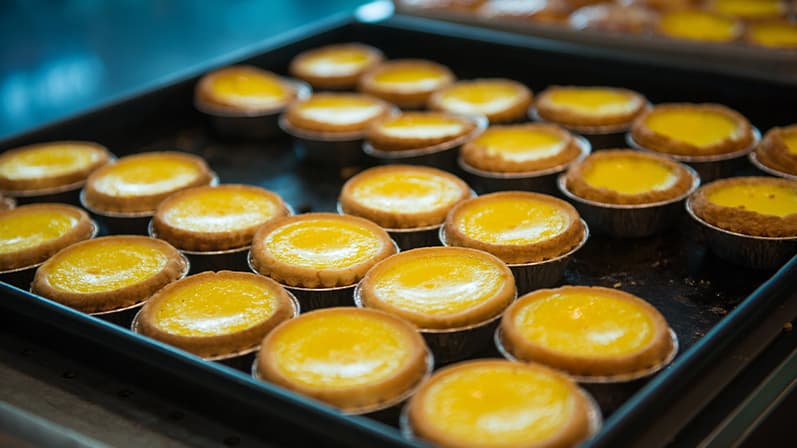 Đồ ăn nhẹ Hong Kong - Bánh trứng Du lịch Hong Kong tự túc - Đồ ăn nhẹ Hong Kong - Bánh trứng