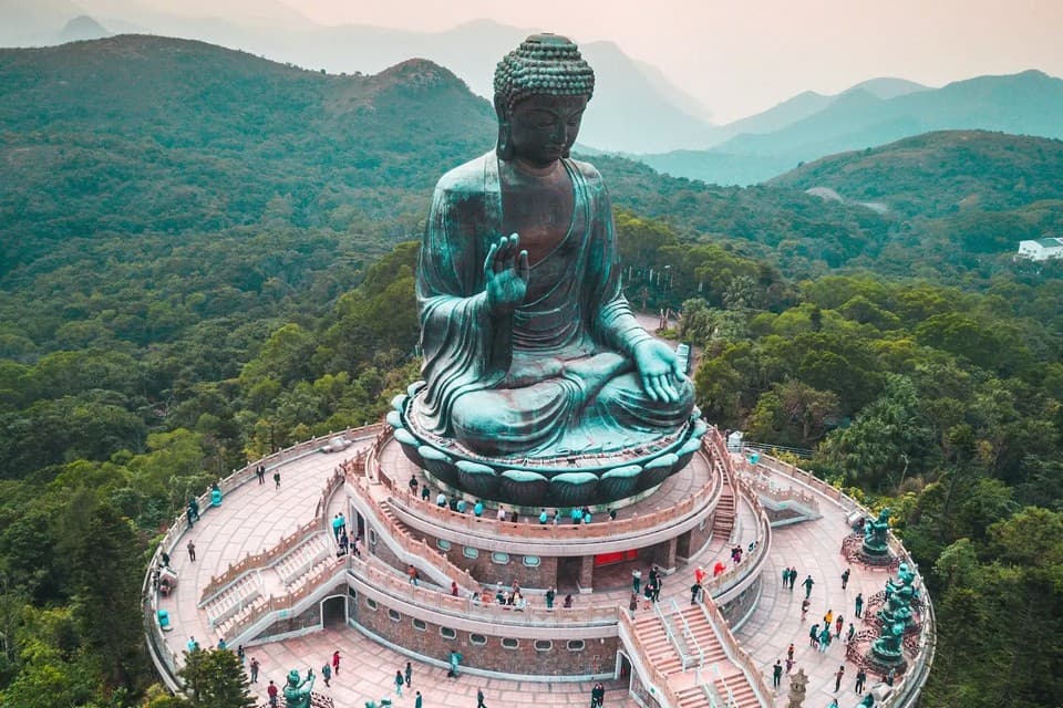Tượng Phật Thiên Đàn - Tian Tan Buddha Du lịch Hong Kong tự túc - Tượng Phật Thiên Đàn - Tian Tan Buddha