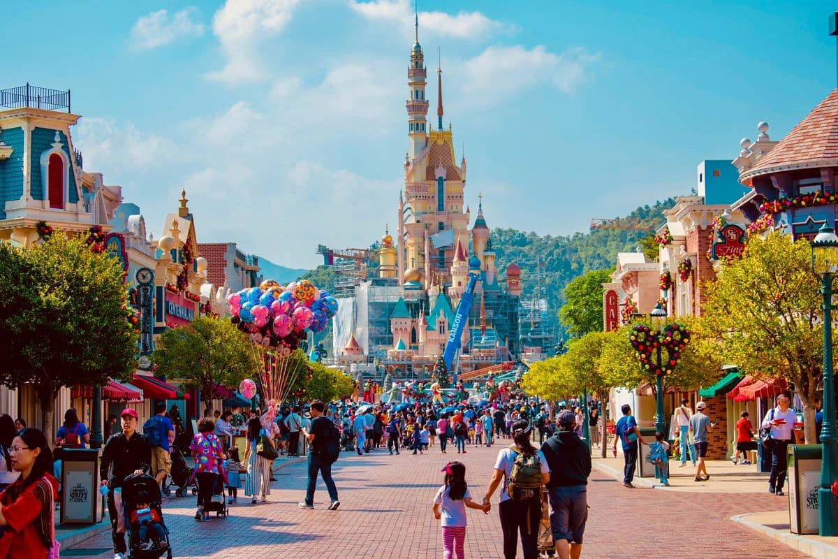 Công viên Disneyland Hong Kong Du lịch Hong Kong tự túc - Công viên Disneyland Hong Kong