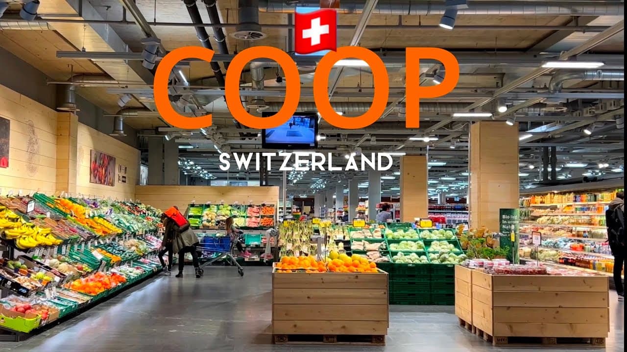 COOP - địa điểm ăn uống rẻ ở Thụy Sĩ Chi phí du lịch Thụy Sĩ - COOP - địa điểm ăn uống rẻ ở Thụy Sĩ