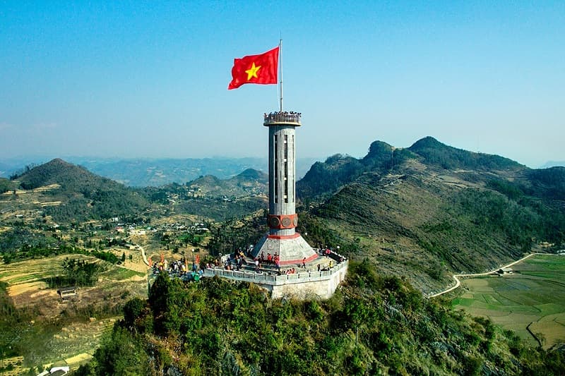 Cột cờ Lũng Cú, “Cực Bắc” của Việt Nam, Hà Giang Du lịch Hà Giang - Cột cờ Lũng Cú, “Cực Bắc” của Việt Nam, Hà Giang