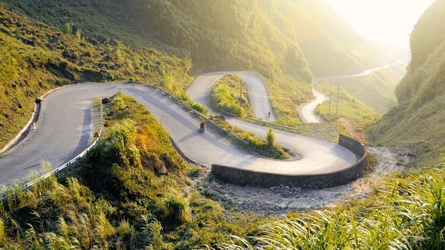 Đèo 9 khúc, Đồng Văn, Hà Giang Du lịch Hà Giang - Đèo 9 khúc, Đồng Văn, Hà Giang