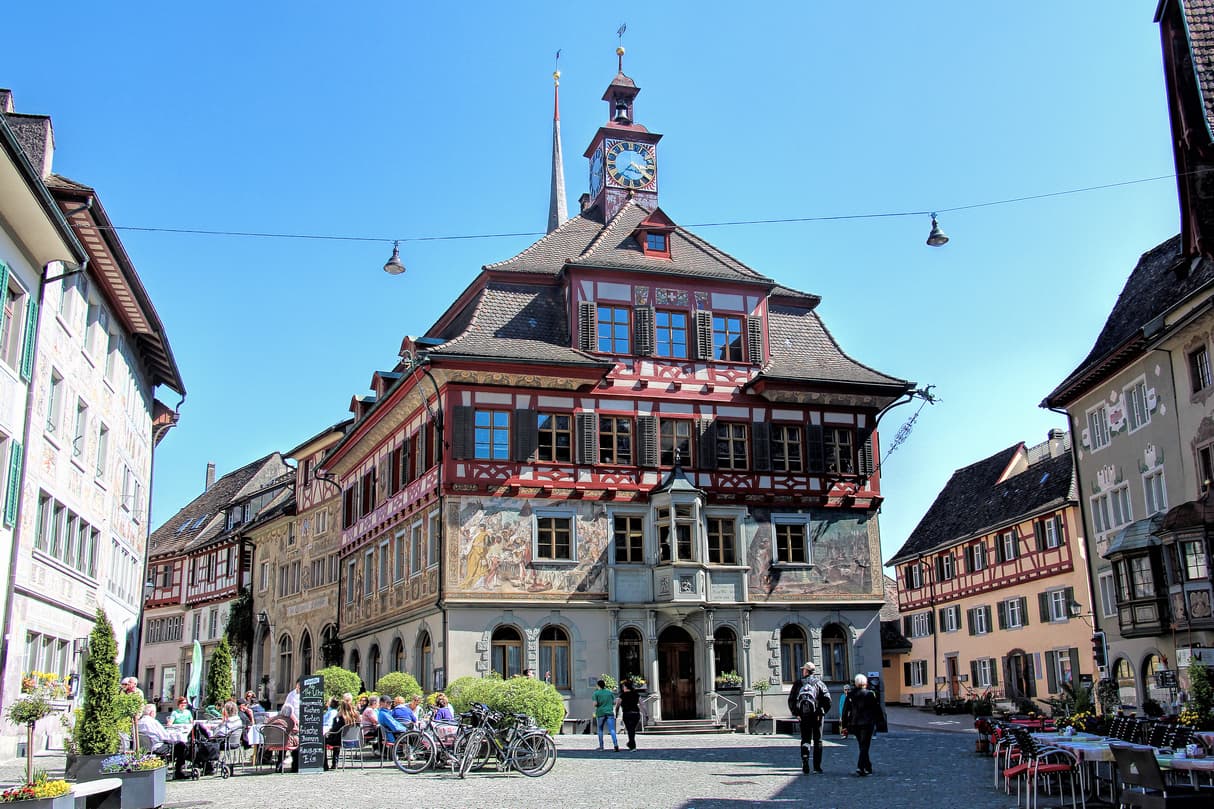 Stein am Rhein - Thụy Sĩ 10 ngôi làng đẹp nhất Thụy Sĩ - Stein am Rhein