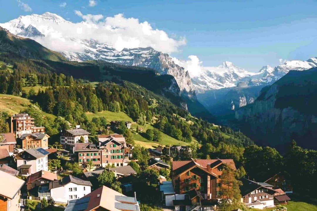 Wengen - Thụy Sĩ 10 ngôi làng đẹp nhất Thụy Sĩ - Wengen