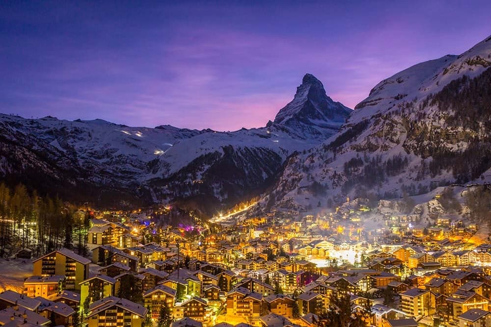 Zermatt - Thụy Sĩ 10 ngôi làng đẹp nhất Thụy Sĩ - Zermatt