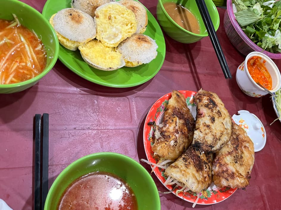 Bánh xèo, bánh căn Phan Rang Du lịch Phan Rang - Cam Ranh, Bánh xèo, bánh căn Phan Rang
