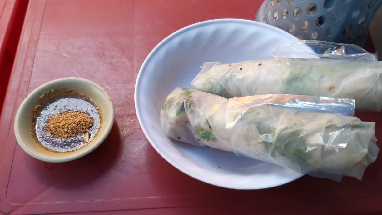 Chả cuốn, Phan Rang, Ninh Thuận, Việt Nam Du lịch Phan Rang - Cam Ranh, Chả cuốn