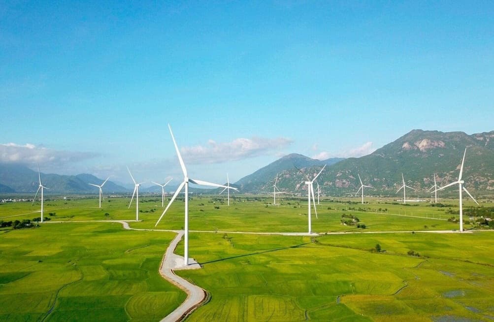 Cánh đồng điện gió Ninh Thuận Cắm trại hoang dã ở Ninh Thuận