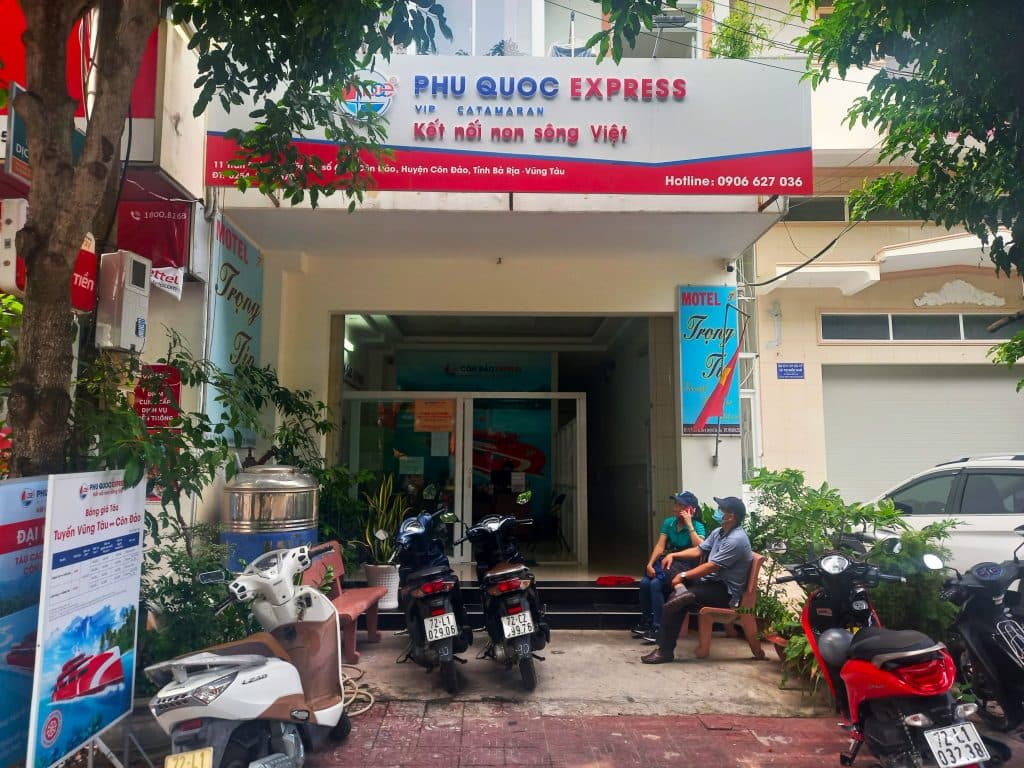 Quầy vé Tàu cao tốc Vũng Tàu-Côn Đảo Quầy vé Tàu cao tốc Vũng Tàu-Côn Đảo