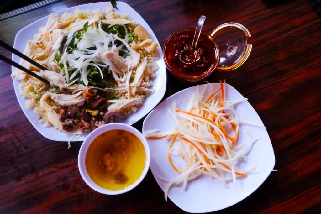 Kinh nghiệm du lịch Hội An - Quán ăn ngon ở Hội An - Cơm gà Hội An