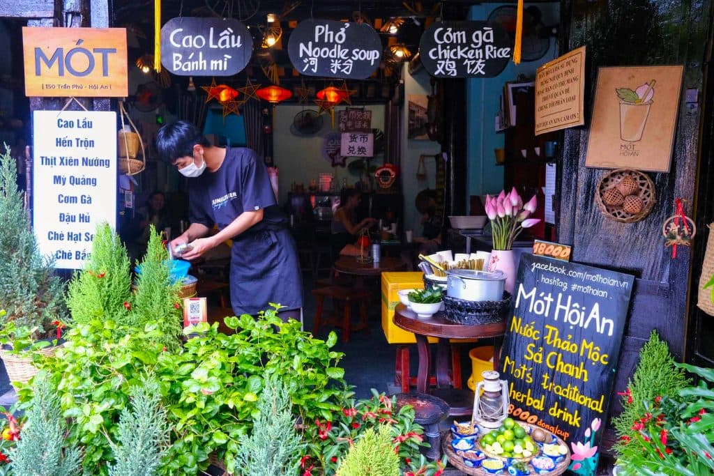 Kinh nghiệm du lịch Hội An - Quán ăn ngon ở Hội An - Trà Mót Hội An