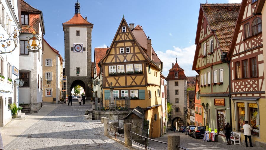 Du lịch Đức tự túc - Rothenburg ob der Tauber
