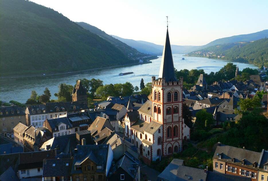 Du lịch Đức tự túc - Rhine Valley