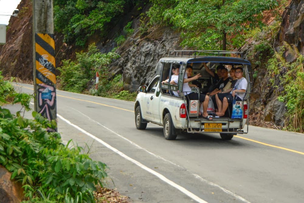 Du lịch Thái Lan tự túc - Xe Tuk-tuk