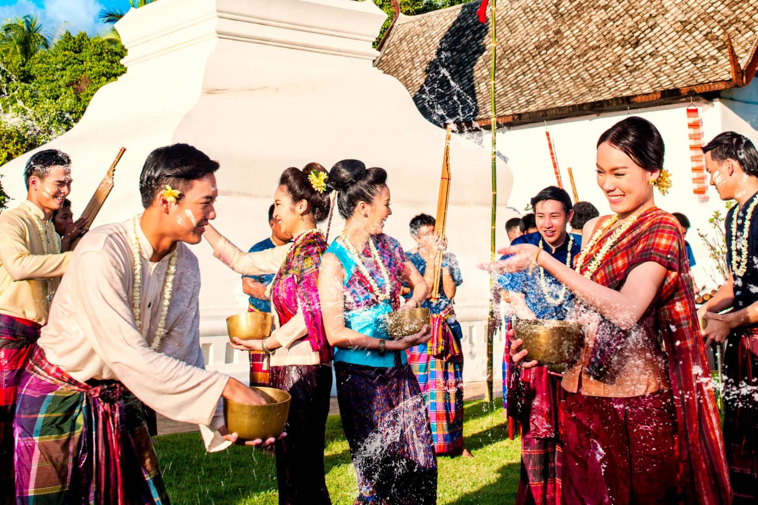 Lễ hội té nước Songkran Thái Lan