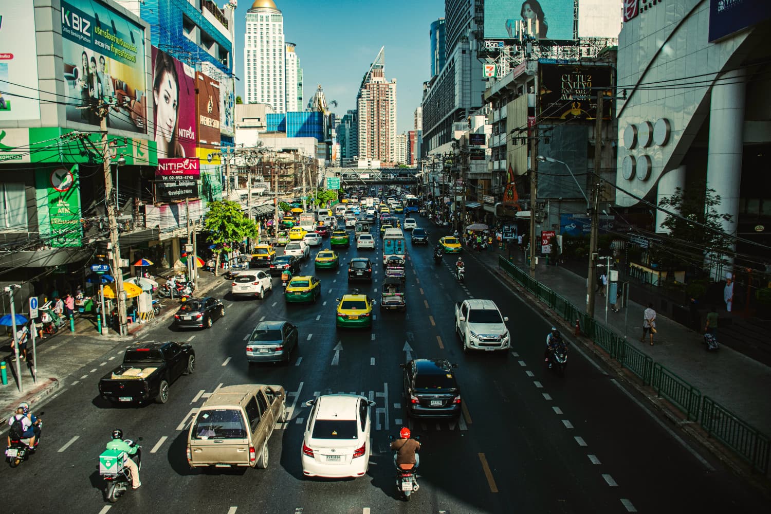 Du lịch Bangkok tự túc - Đường phố ở Bangkok