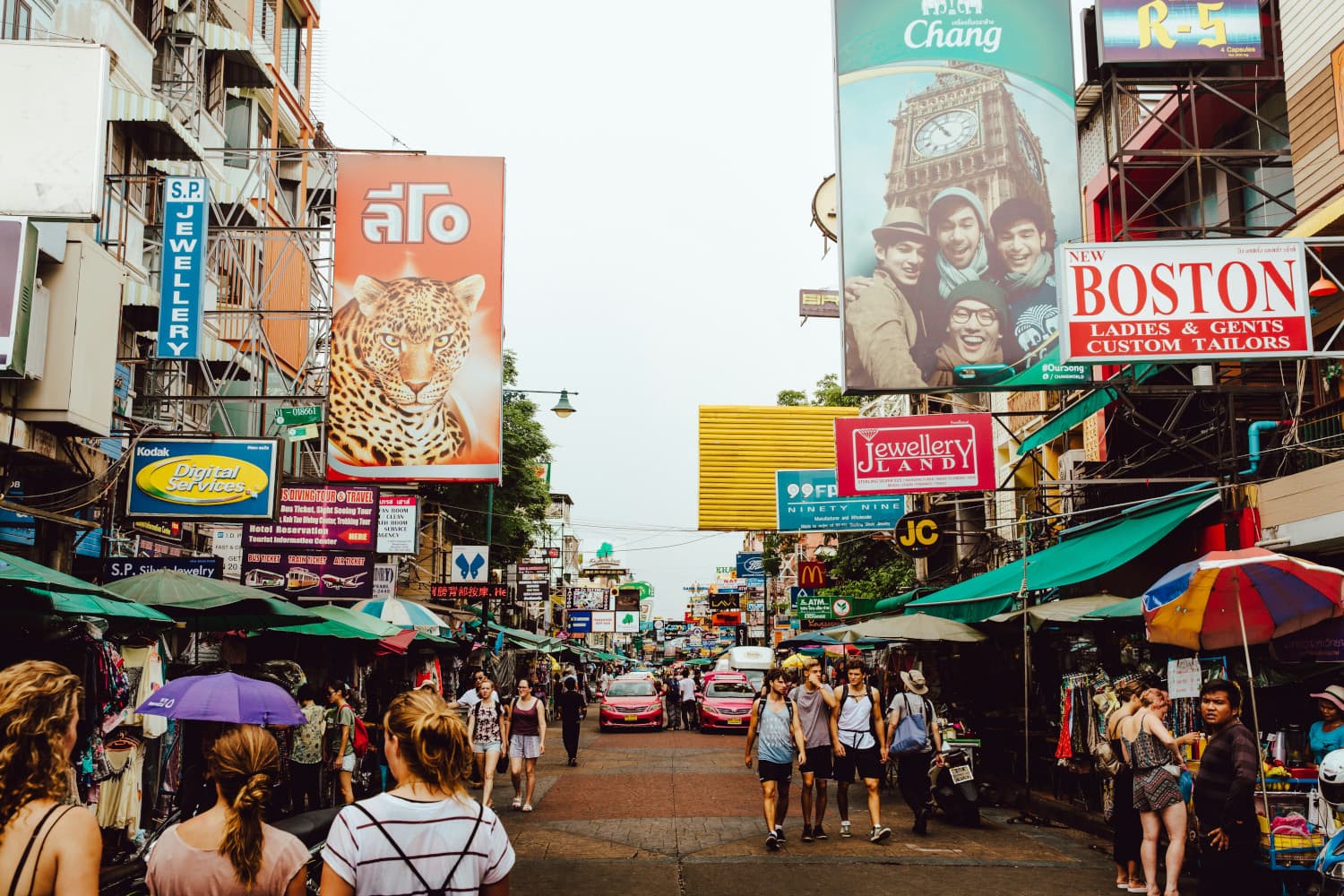 Du lịch Bangkok tự túc - Khaosan Road
