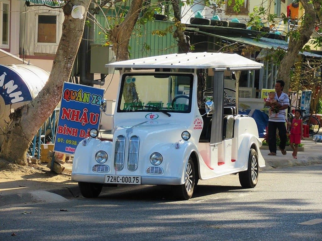 Elektrotaxi, Insel Con Son, Con Dao, Vietnam