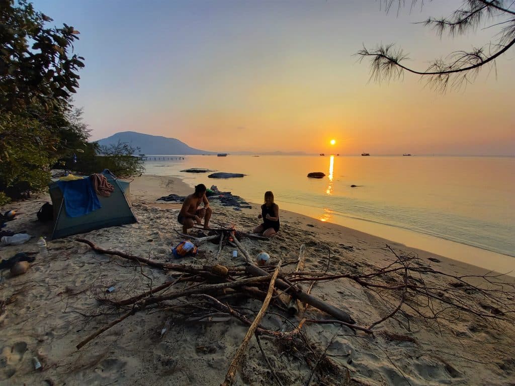 Strand von Rach Tram, Insel Phu Quoc, Vietnam