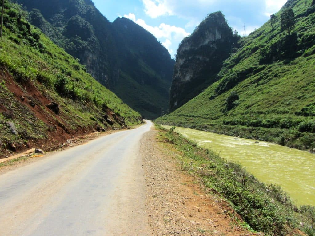 Fluss Miện, Ha Giang, Vietnam