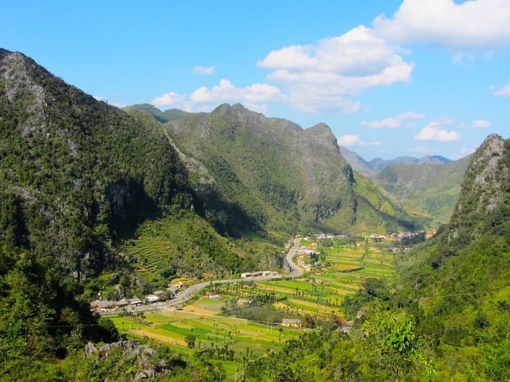 Ha Giang Schleife, Vietnam
