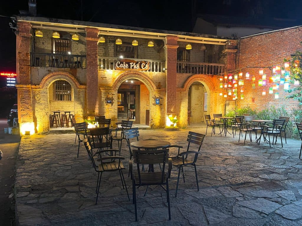 Café im Altstadtviertel Dong Van, Ha Giang
