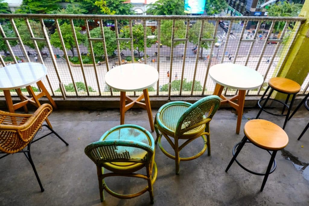 Cafe Apartment in Saigon, 42 Nguyen Hue, Ho Chi Minh, Vietnam