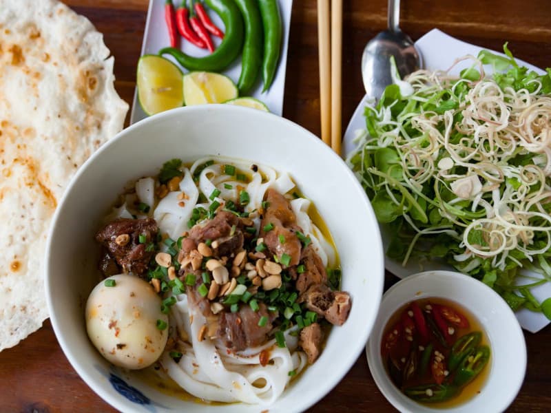 Hue Travel Guide - Mi Quang Ba Mua