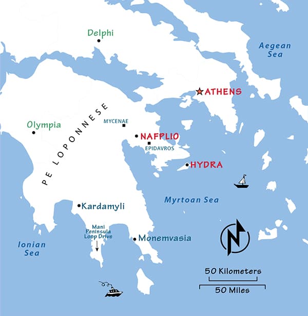 Địa điểm du lịch nổi tiếng ở Hy Lạp