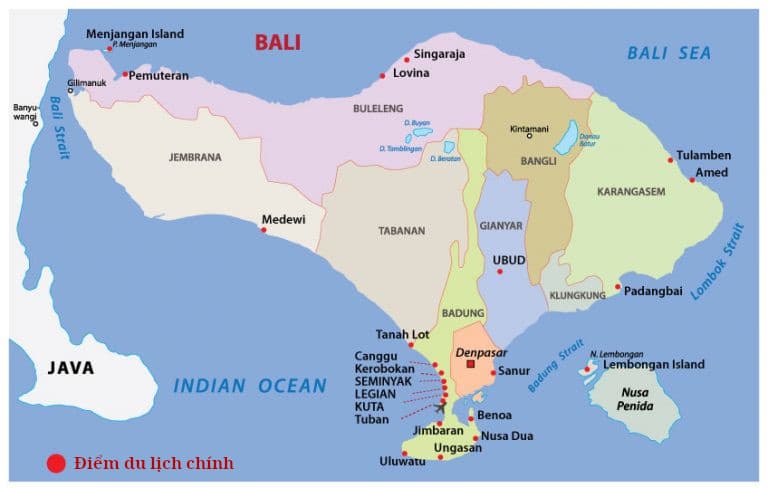 Hướng dẫn du lịch Bali tự túc