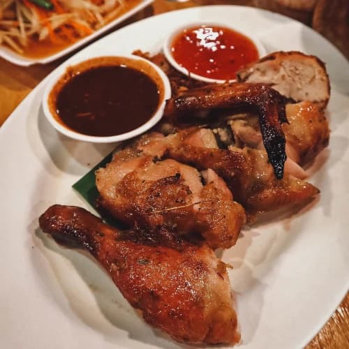 Quán ăn ngon Bangkok - Sabaijai - Gai yang