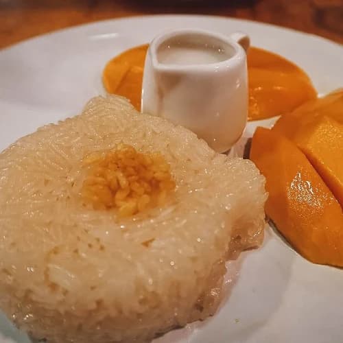 Quán ăn ngon ở Bangkok - Sabaijai - Xôi xoài