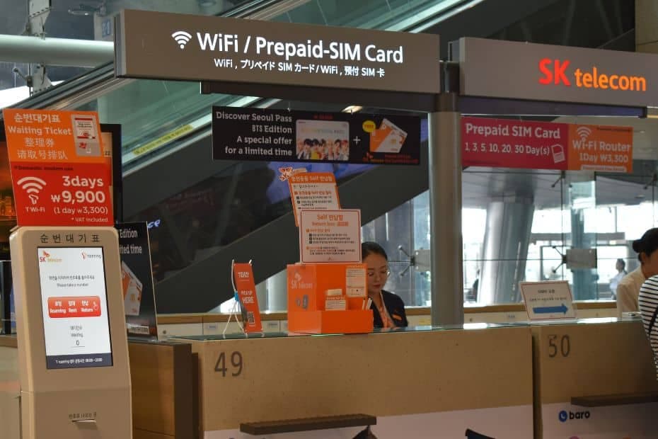 Mua sim card, WiFi bỏ túi ở Incheon Du lịch Hàn Quốc tự túc - Mua sim card, WiFi bỏ túi ở Incheon