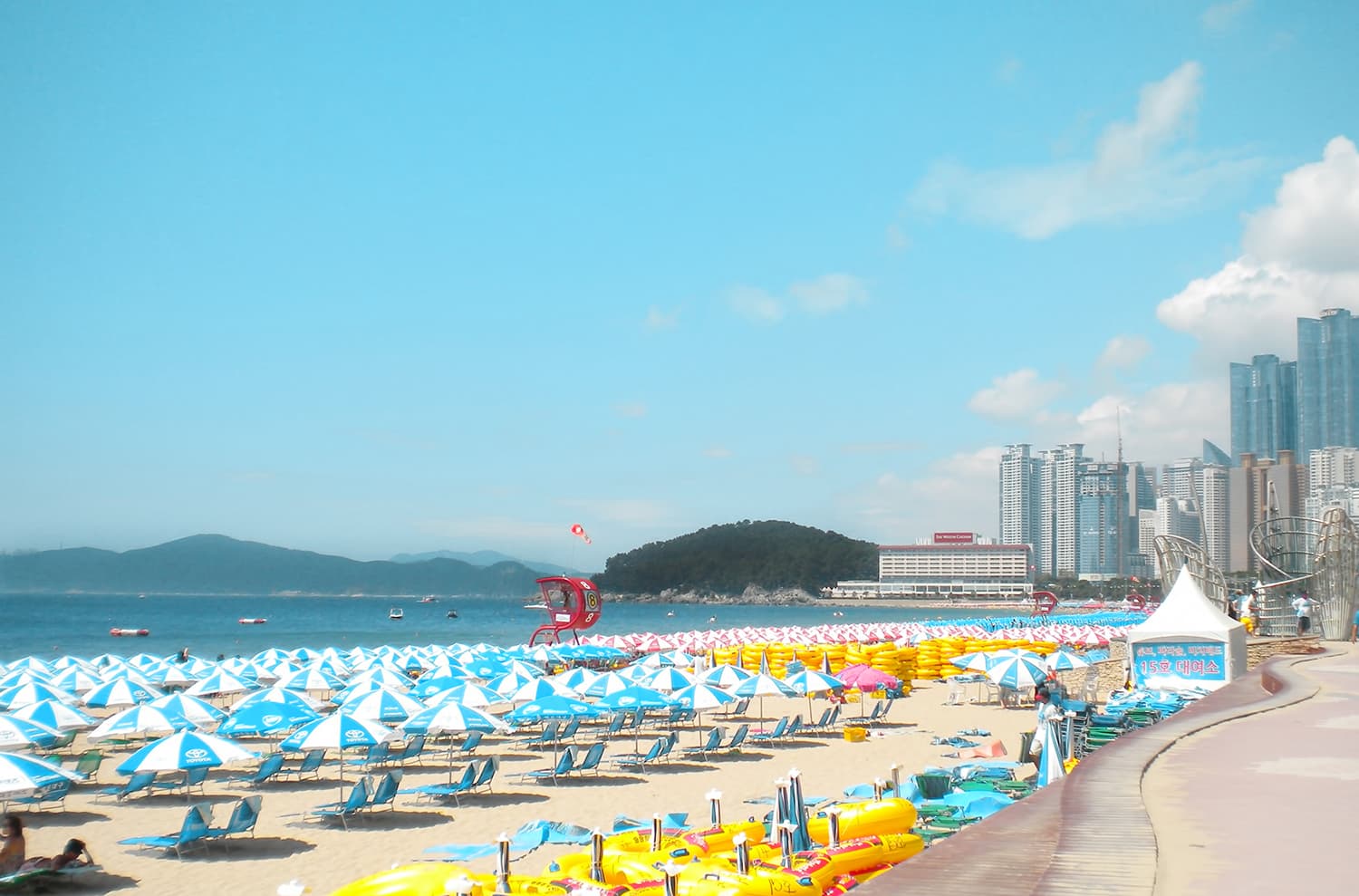 Bãi biển Haeundae Du lịch Hàn Quốc tự túc - Bãi biển Haeundae