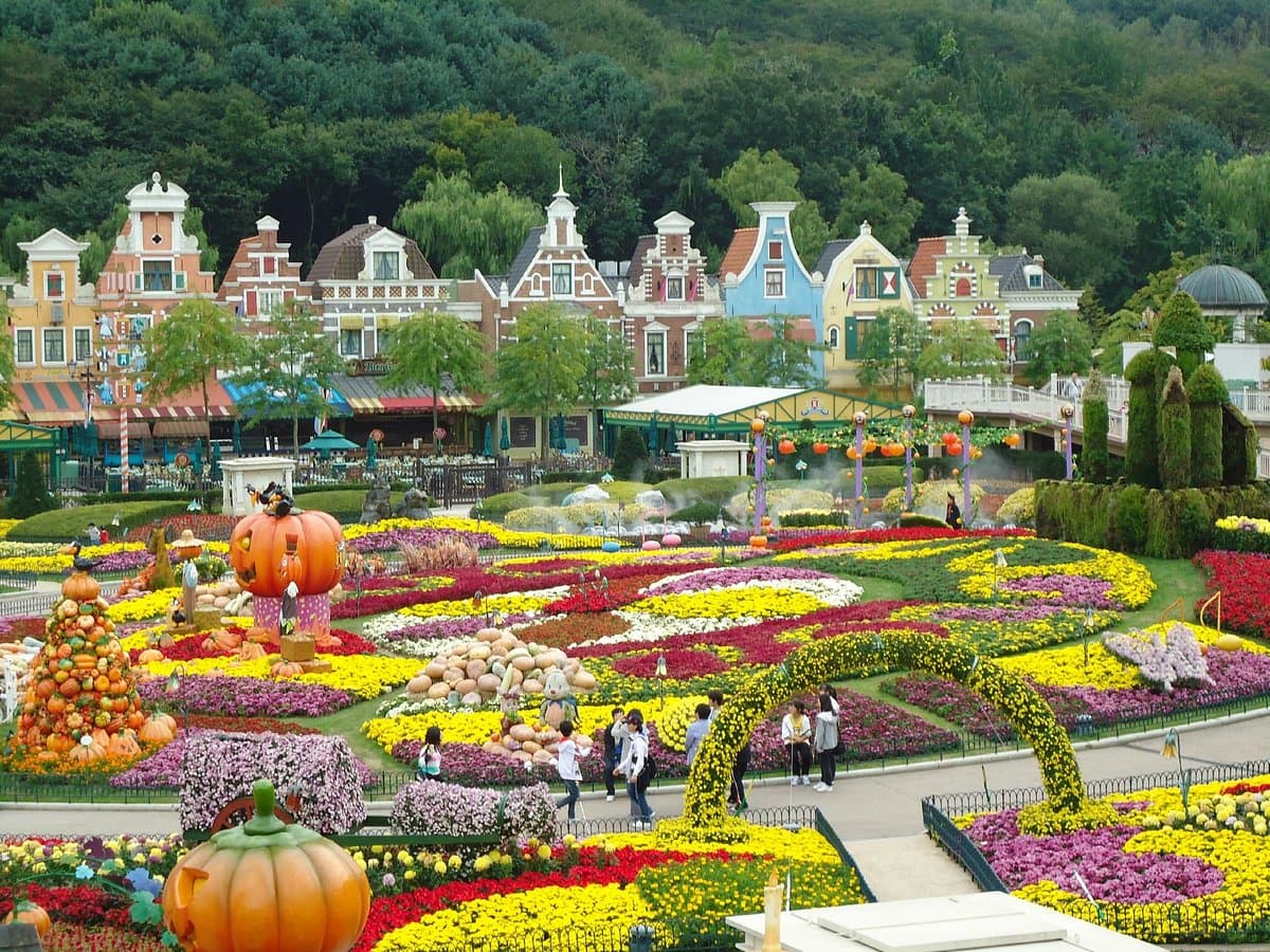 Du lịch Hàn Quốc tự túc - Công viên Everland