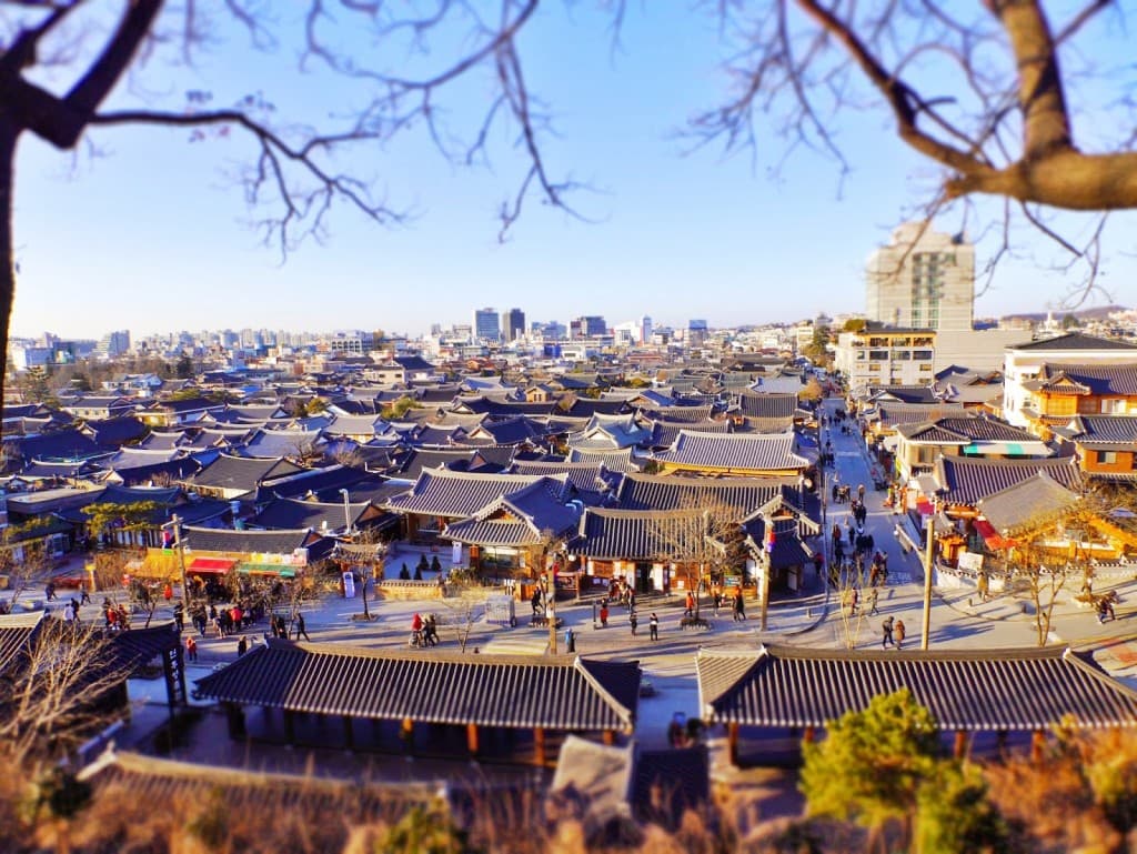 Du lịch Hàn Quốc tự túc - Làng cổ Jeonju - Hàn Quốc