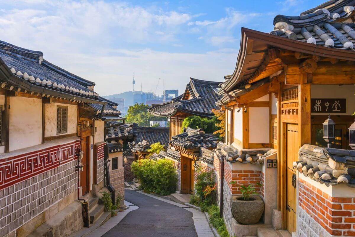 Du lịch Hàn Quốc tự túc - Làng Bukchon Hanok ở Seoul Hàn Quốc