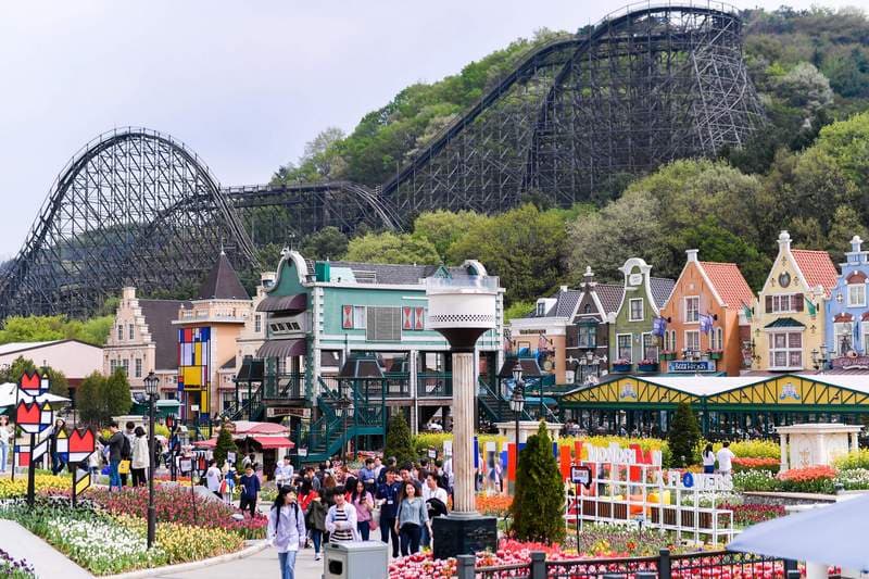 Du lịch Hàn Quốc tự túc - Công viên giải trí Everland