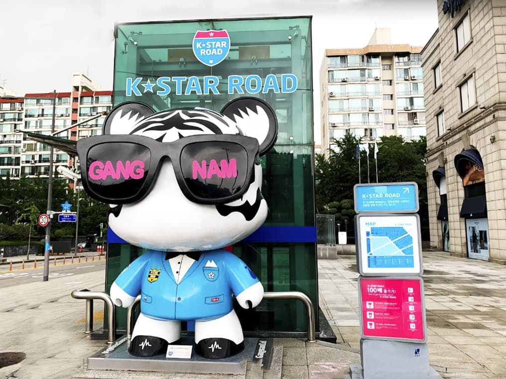 Du lịch Hàn Quốc tự túc - Đường K Star ở Gangnam Seoul