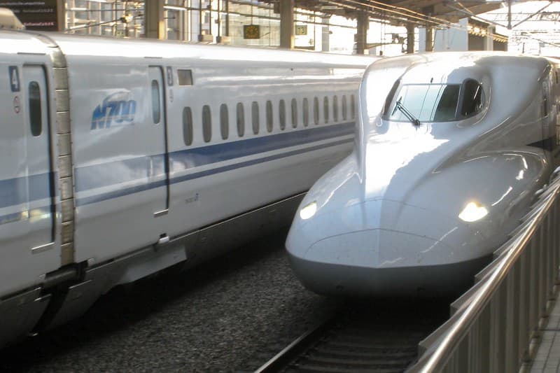 Shinkansen Nozomi. Ảnh: Doug Letterman Shinkansen Nozomi. Ảnh: Doug Letterman